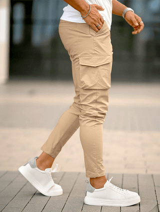 Franco Pantalones Cargo  - Khaki