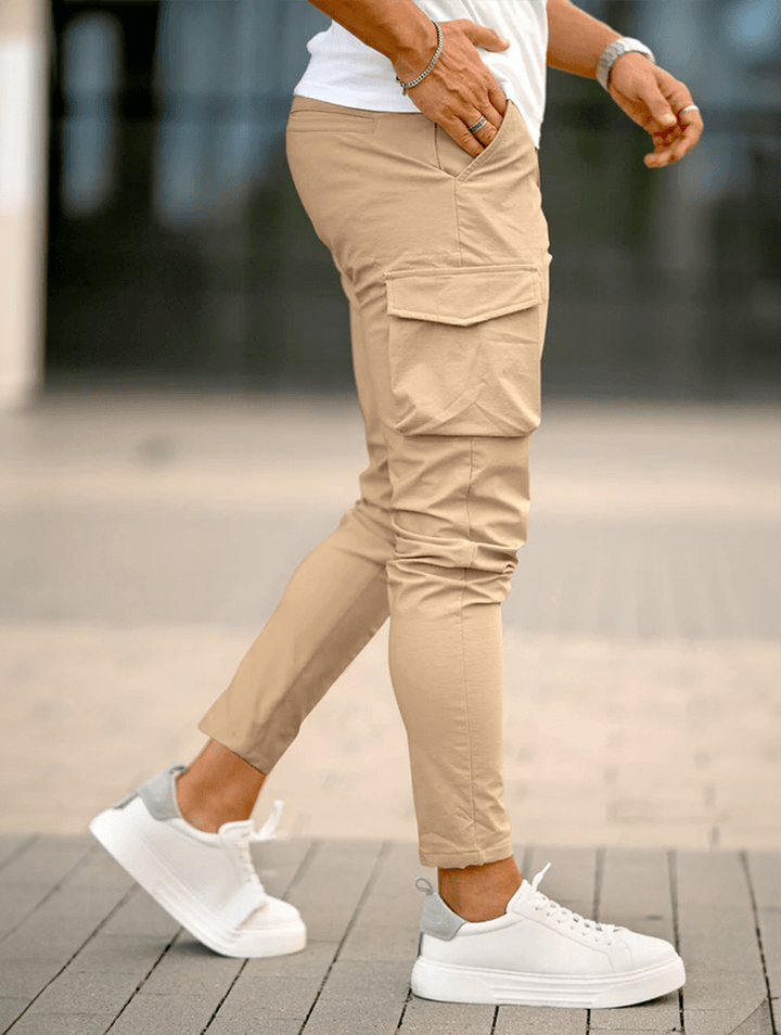 Franco Pantalones Cargo  - Khaki