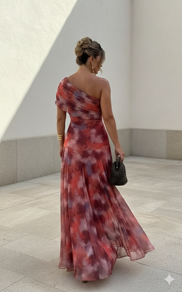 Vestido Fluido en Satén